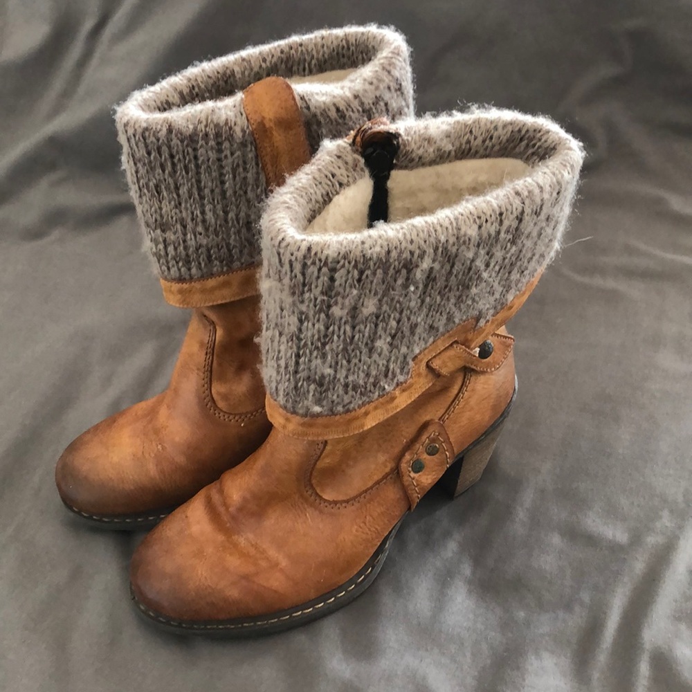 Rieker women’s leather boots size 36